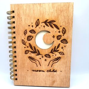 Moon Child Wood Journal